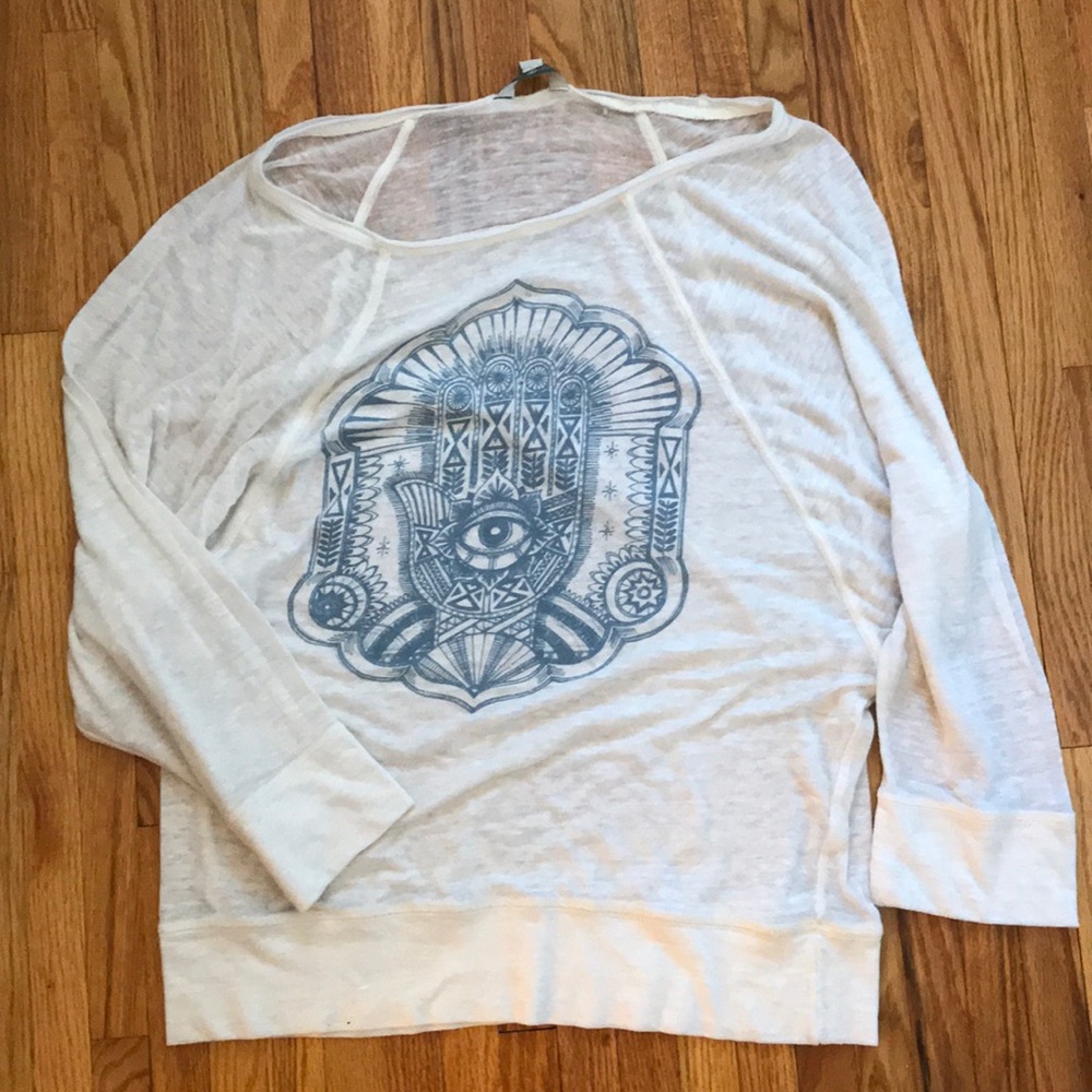 Lucky lotus top